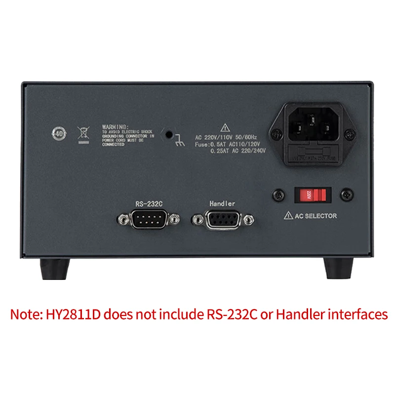 HY2810D high-precision LCR digital bridge HY2811D capacitor resistance inductance tester components