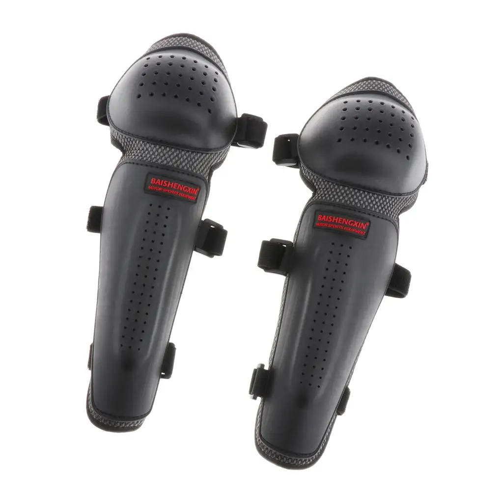 

2pcs rcycle Road Knee Pads Guards cross Protector Brace Protective