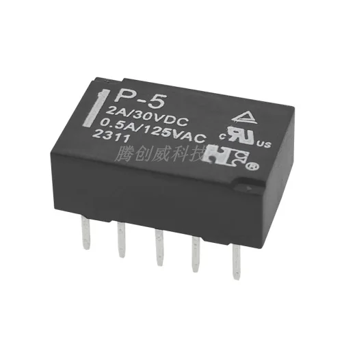 5PCS Relay P-5 12 24 5 12 24VDC replaces G6H-2-5 12 24VDC