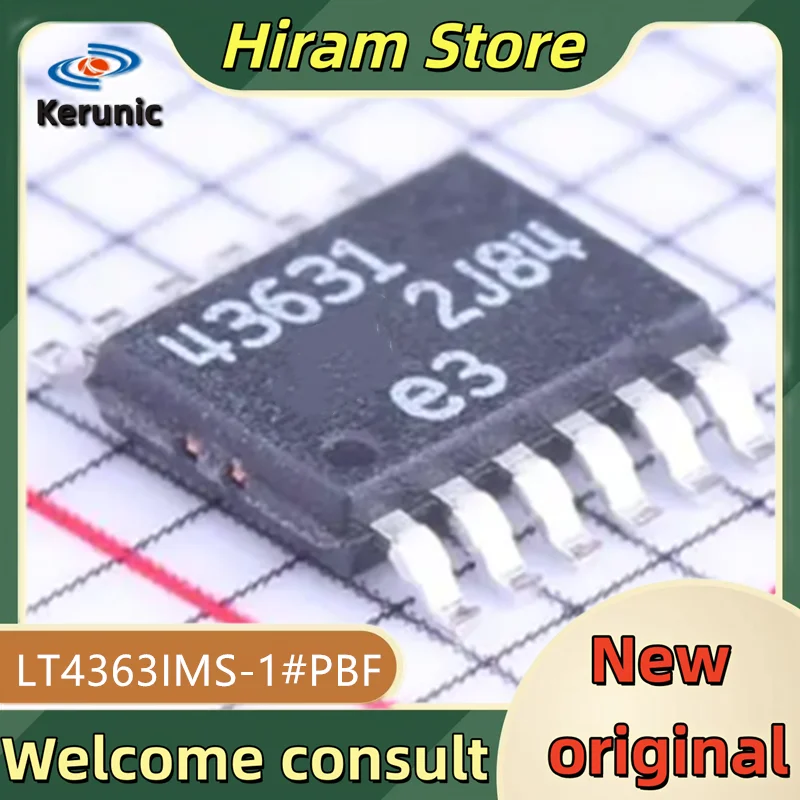 3PCS 43631 New and Original LT4363IMS-1#PBF LT4363IMS-1 LT4363IMS LT4363IM