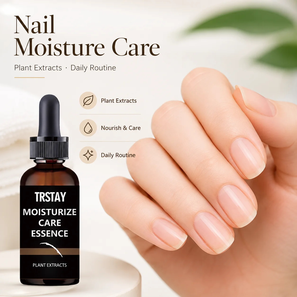 TRSTAY Nail Care Essence Oil - Gentle Moisturizing Nail Polish for Daily Cuticle Hydration