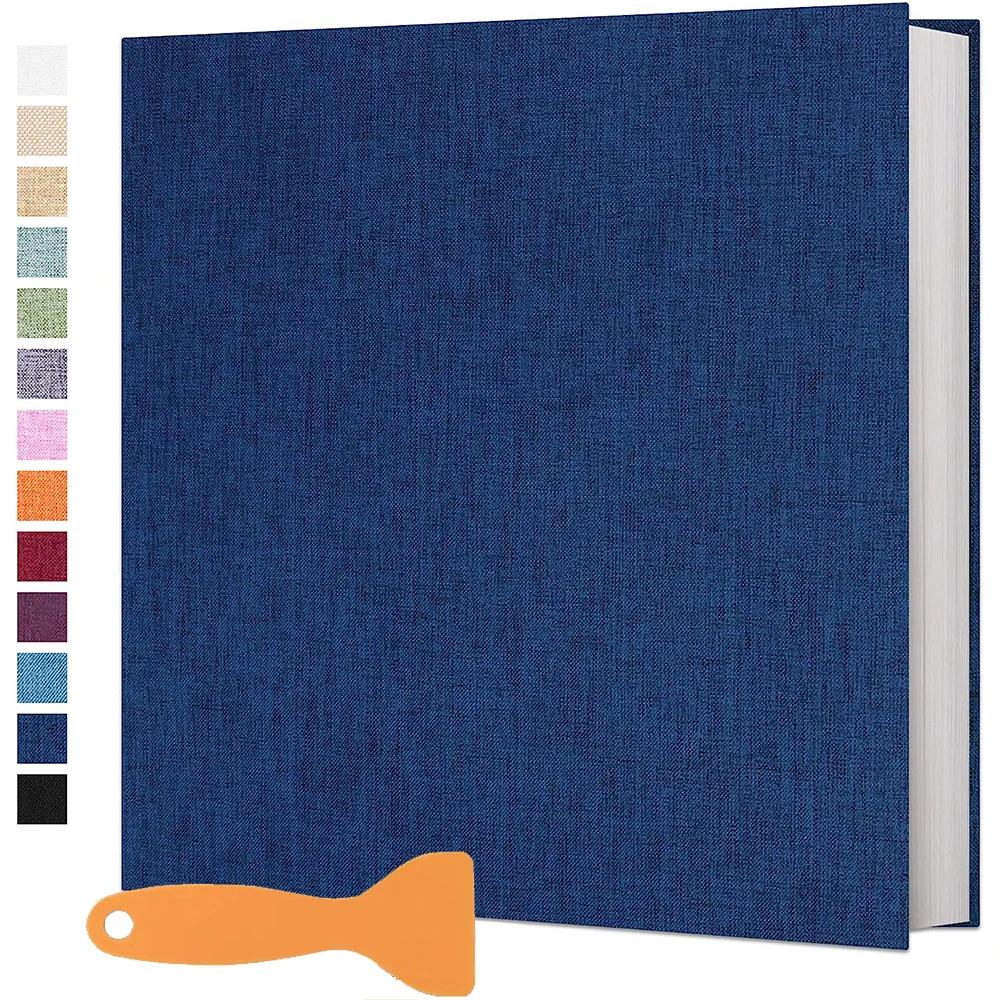 

1Pc Large Photo Album Self Adhesive Photo Album Bookshelf Albums For Baby Family Anniversary Wedding Photo Storage