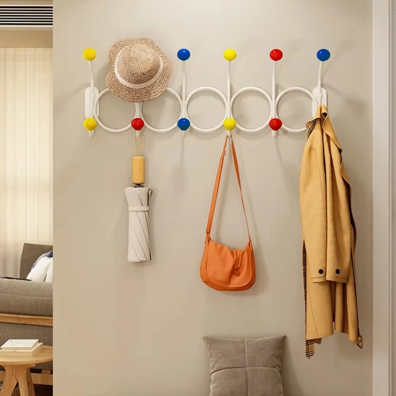 

Wall-Mounted Coat Rack, No Drill Coat Hook, Bedroom Entryway Organizer, Space-Saving Coat Hanger, Convenient Storage Hook Home