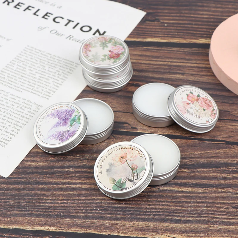 Women Solid Perfume Portable Balm Long-Skin Fragrance Fresh And Elegant Women Solid Perfume Body Aroma Gift