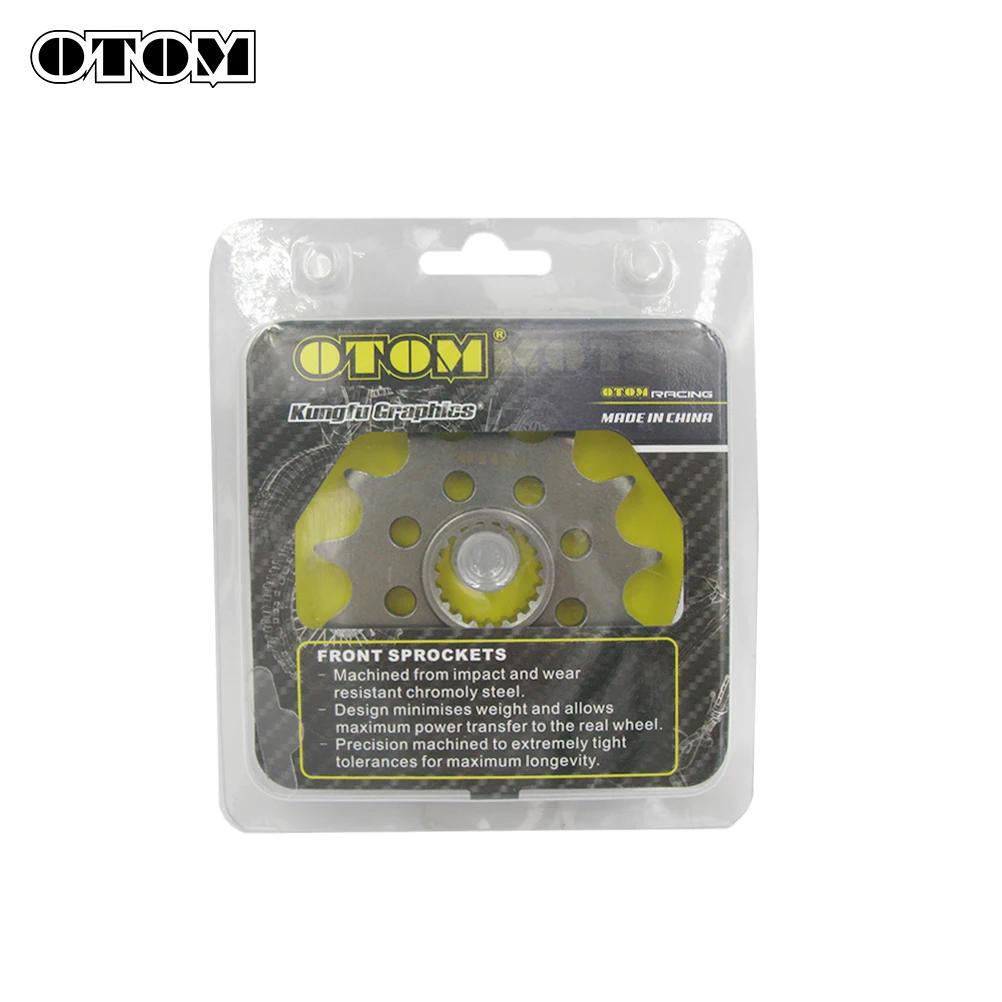 

OTOM For KAWASAKI KX250F 2006-2023 KX250X 2021-2023 Motocross Front Sprockets Motorcycle Accessories 520 Chain 13T Chainwheel