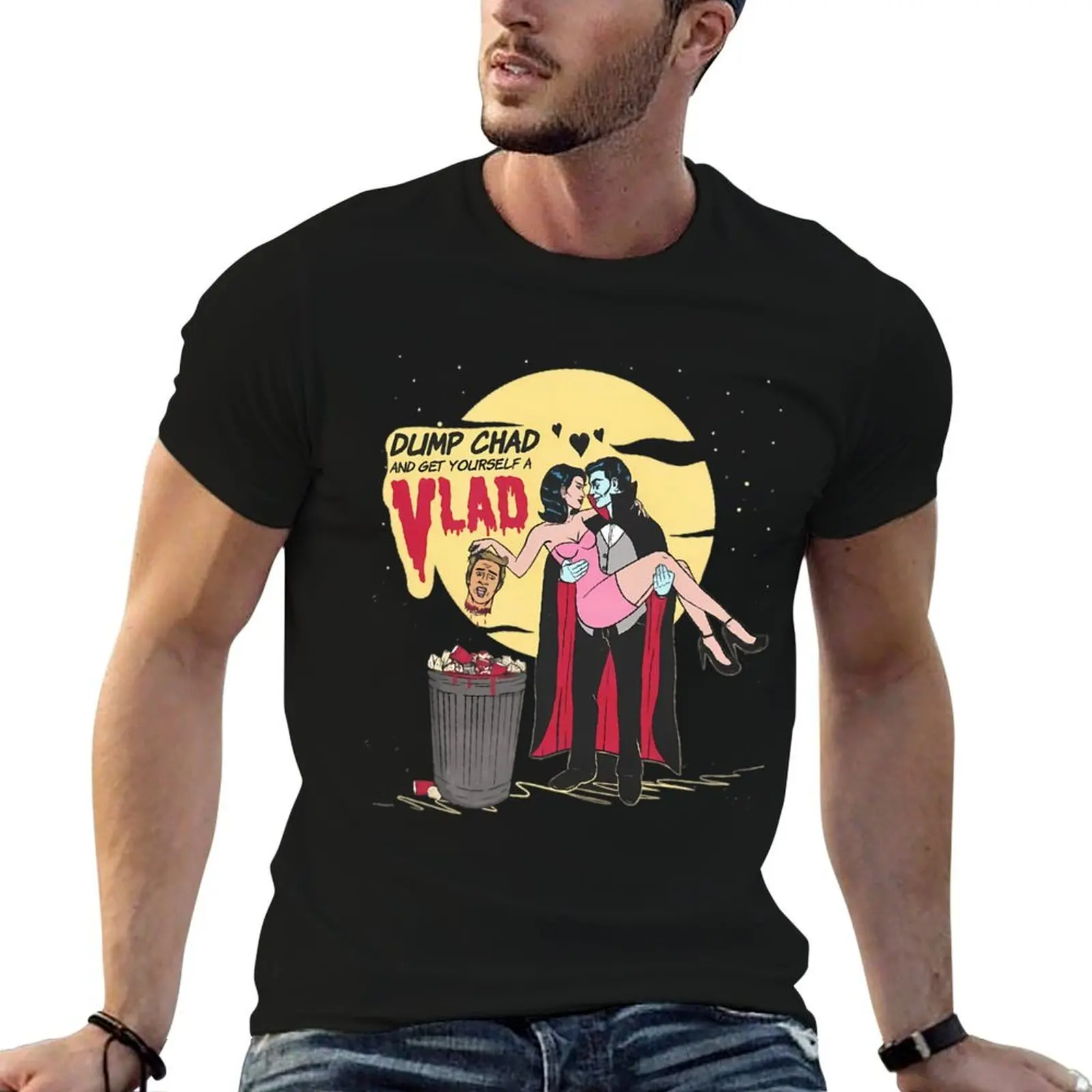 

Dump Chad And Get Yourself A Vlad T-Shirt t shirt man cotton t shirt man designer T-Shirt