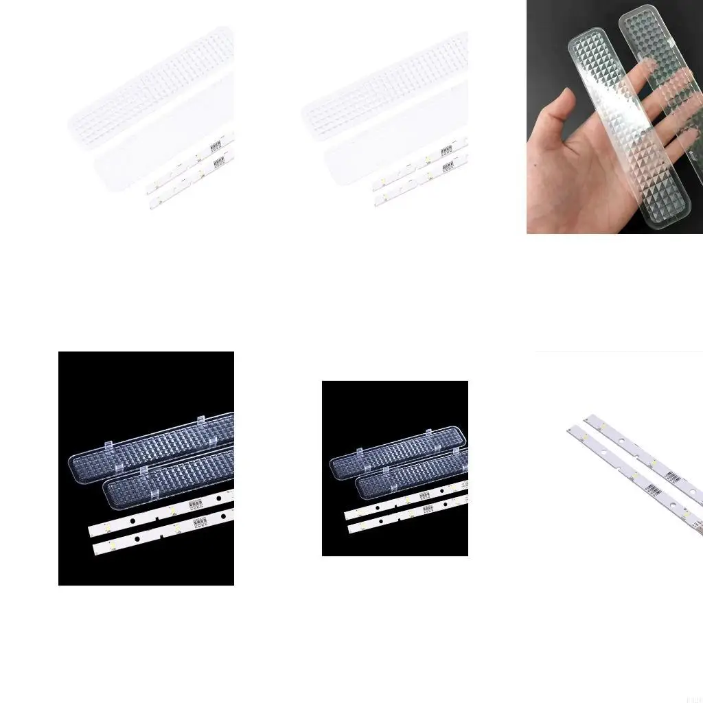 F92F Refrigerator LED Light Bars and Covers for RONGSHENG 1629348 Fridge Freezer Lighting System Replacement Part