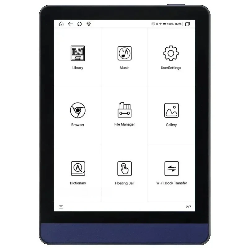 M6 E-book Reader 6 inch E-ink 300PPI Screen Ereader with Dual Color Frontlight 3G/32GB Android 11 EBook Reader