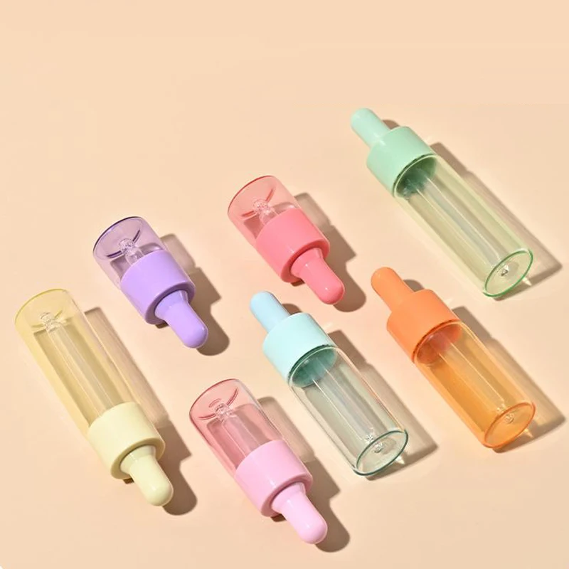 화장품용 빈 리필 가능 에센셜 오일 피펫, 유리 스포이드 병 항아리 바이알, 5ml, 10ml, 15ml, 20ml, 50 개 