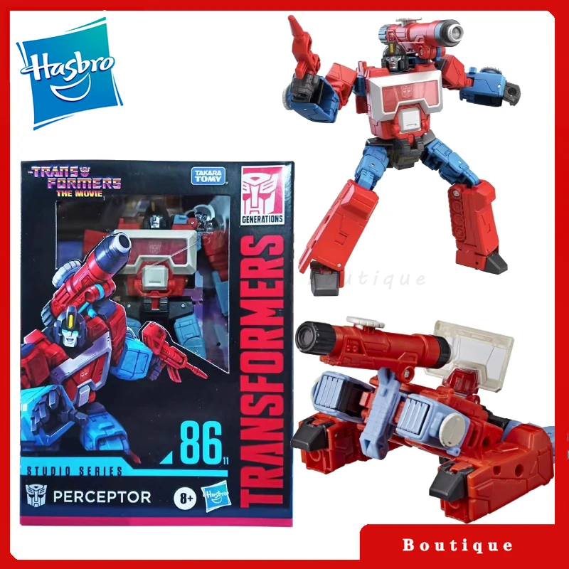 

In stock Hasbro Transformers toy Studio Series Deluxe Class SS-86-11 Perceptor Cybertron Autobots Action Figures Collectible