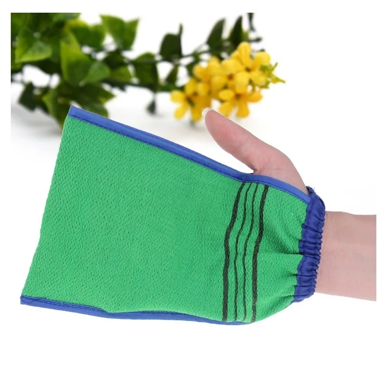 Korea Tape Back Brush Scrub Gloves Exfoliating Body Towel Massage Shower Scrubber Exfoliating Sponge Wash Bath Gloves