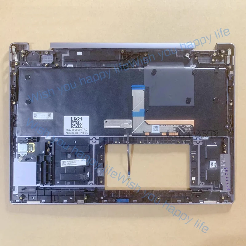 HH New Palmrest Upper Case US Backlit KB FP For Yoga 7 2-in-1 16ILL10 83JT Laptop