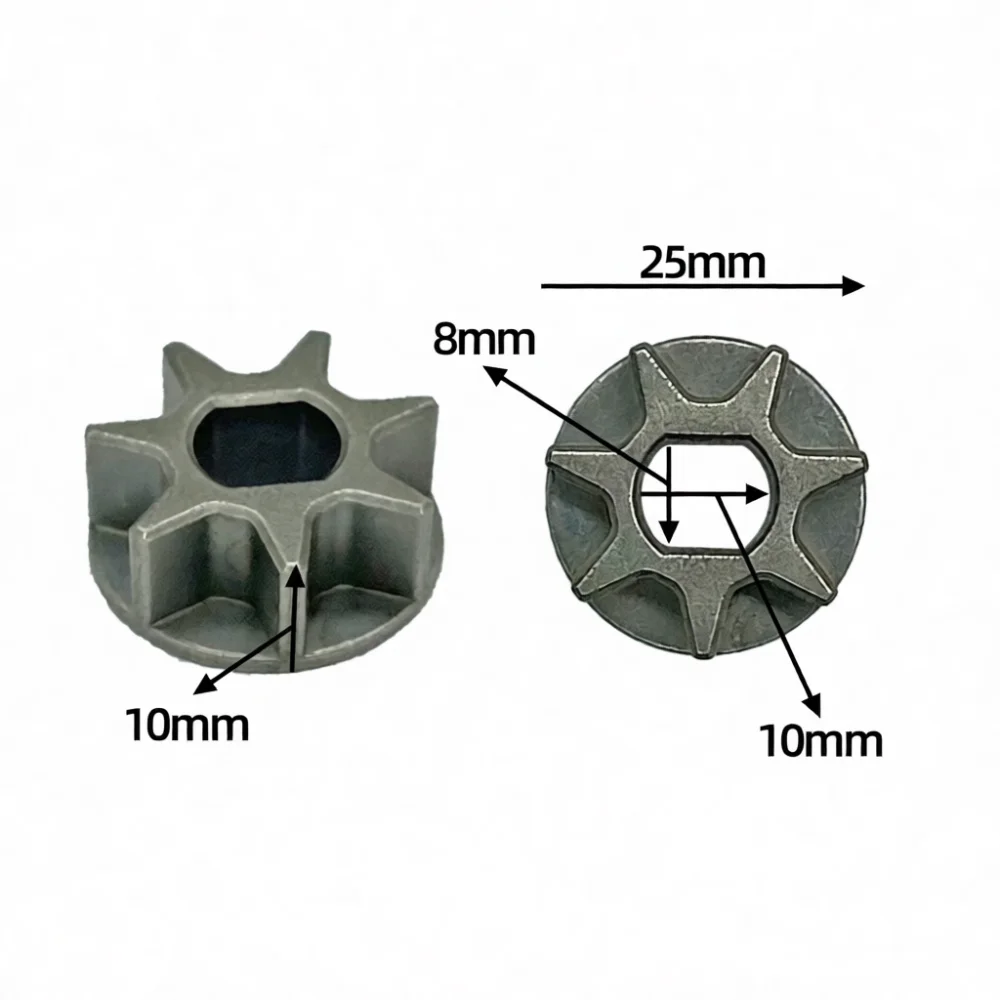Electric Chainsaw Gear Replacement For Tiexin Power Tool Parts 4 6 8 Inch Lithium Saw Sprocket Drive Accessory