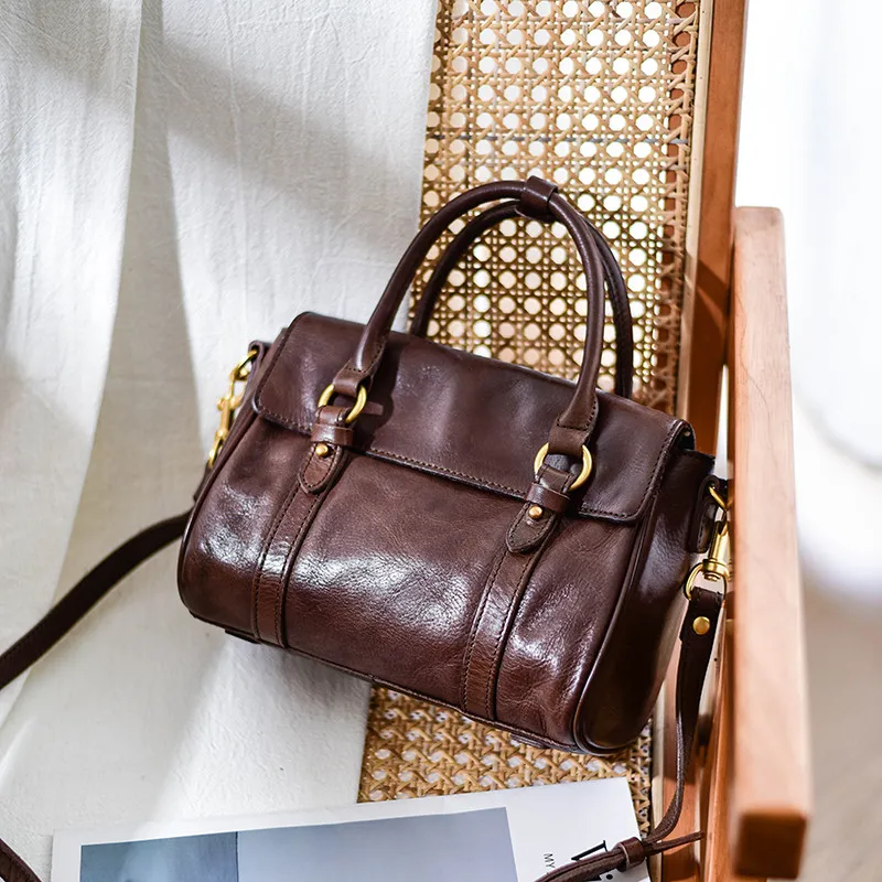 

weekend party luxury genuine leather women's small handbag fashion designer handmade real cowhide female shoulder crossbody bag