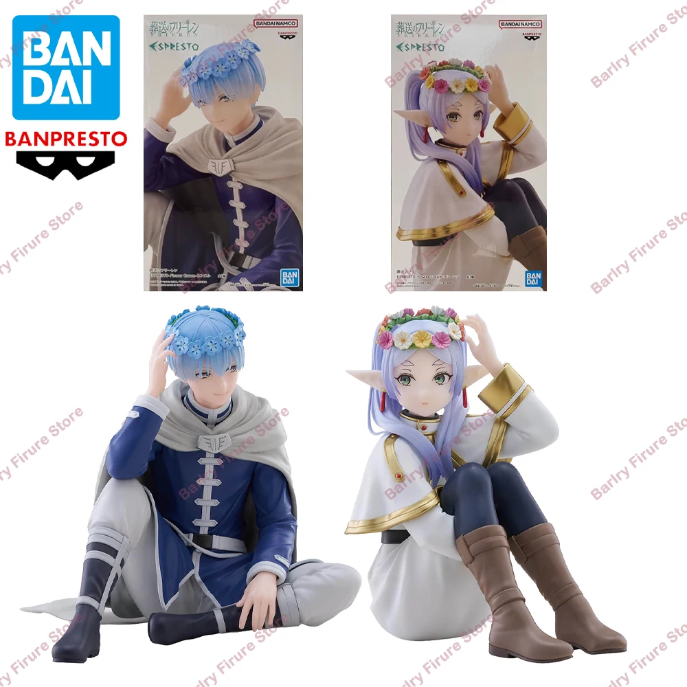 

BANPRESTO Frieren:Beyond Journey's End ESPRESTO Flower Crown Frieren Himmel Anime Figure Action Figurine Collection Model Toys