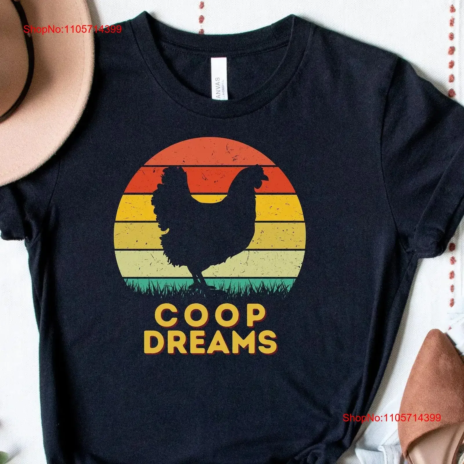 Coop Dreams Chicken T Shirt Farm Love Crazy Lady GifT vintage Washed streetwear Comfortable Casual graphic Slightly Unisex