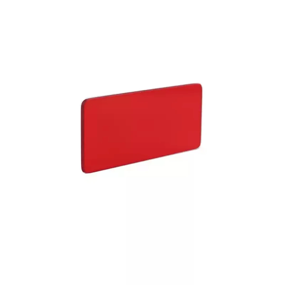 GHB600 Red Filter Equivalent to RG610 600nm Long‑Pass Optical Glass Filter Absorptive High Transmission Short‑Wavelength Cut‑off