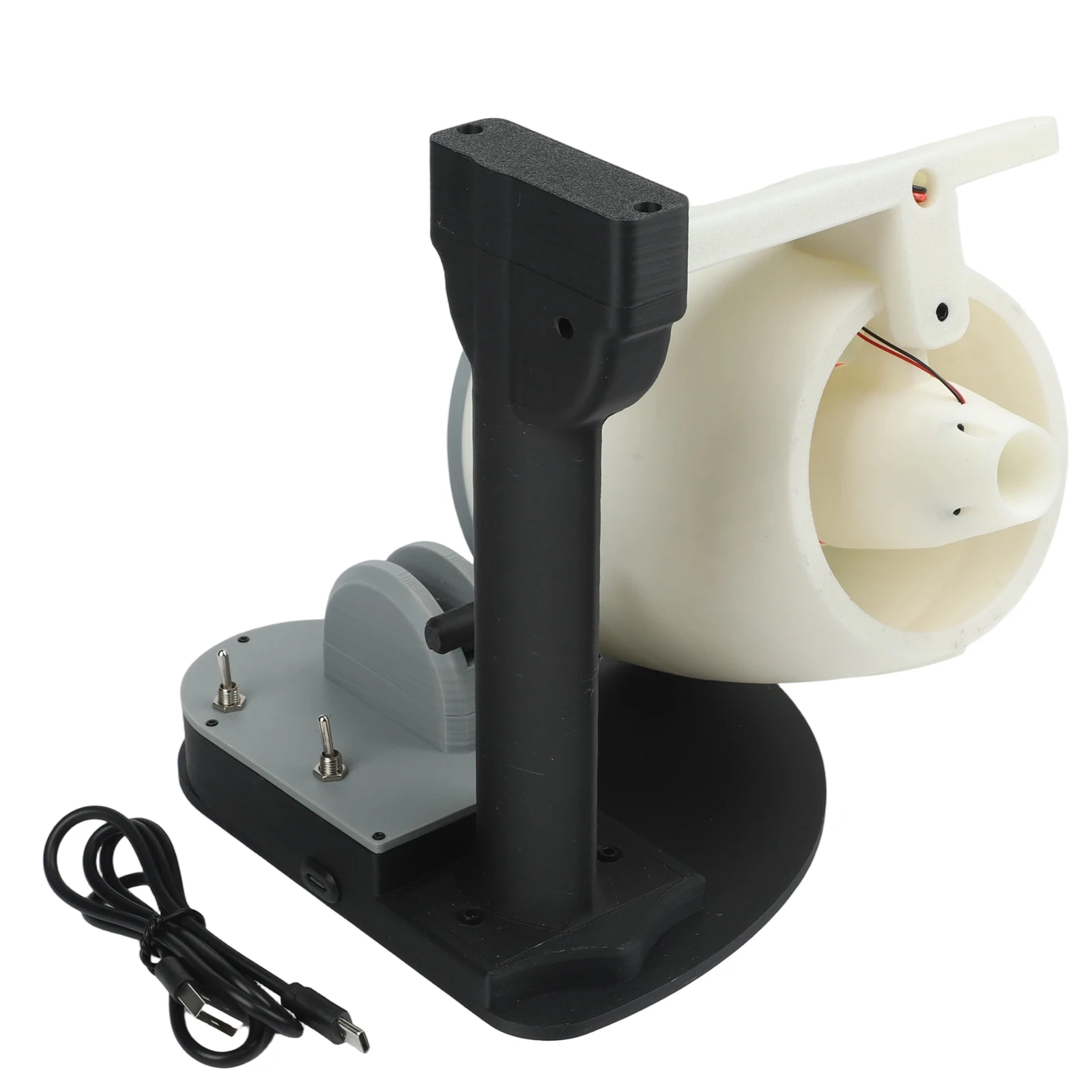 

Прикроватная тумбочка USB-вентилятор-увлажнитель Стильный вентилятор воздушного потока с подсветкой USB-вентилятор Дизайн двигателя самолета Распылительный увлажнитель