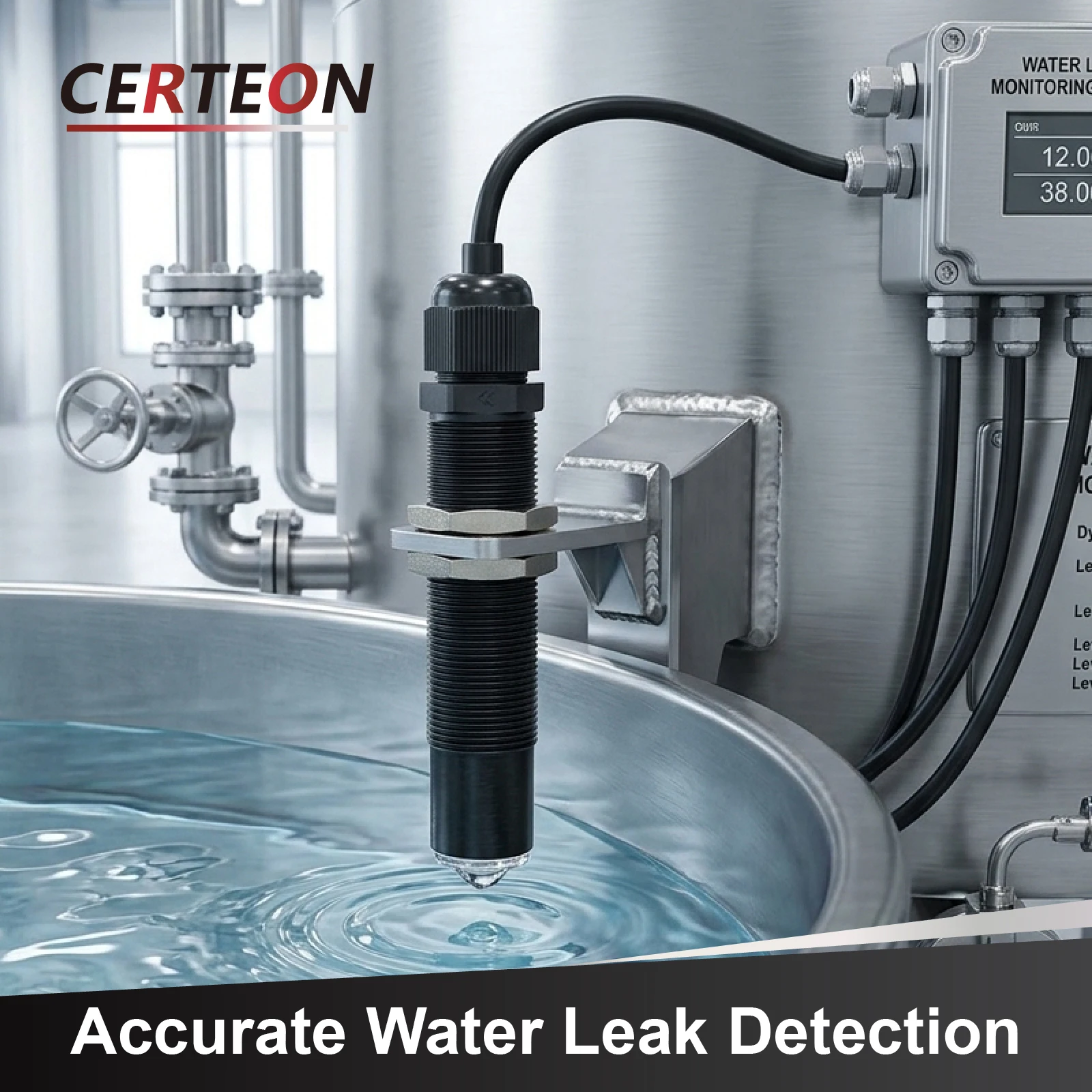 Sensor Room Base Station Liquid Level Detector Acid-base Insulating Liquid Oil Leakage Water Leakage Alarm