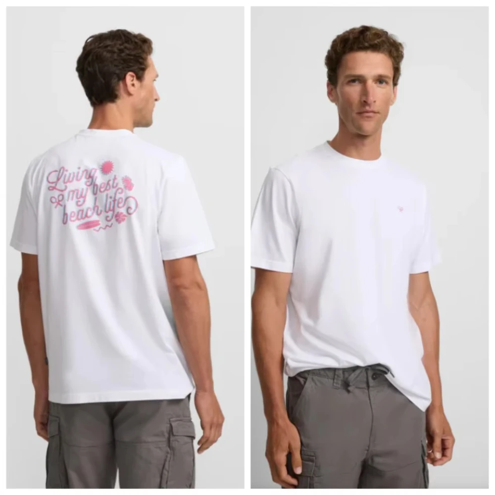 

2025 New SIL letter-printed high-quality men's and women's short-sleeved T-shirts summer fashion brand casual short-sleeved tops
