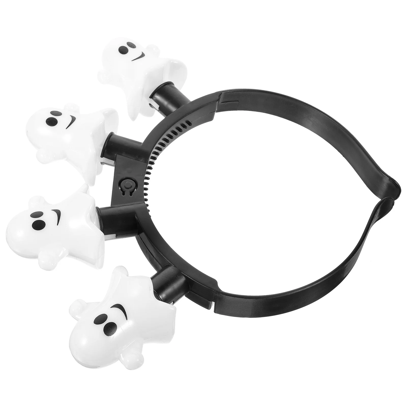 Halloween Geist Stirnband LED Horror Gruseliges Haarschmuck für Frauen Stirnbänder Erwachsene Requisiten