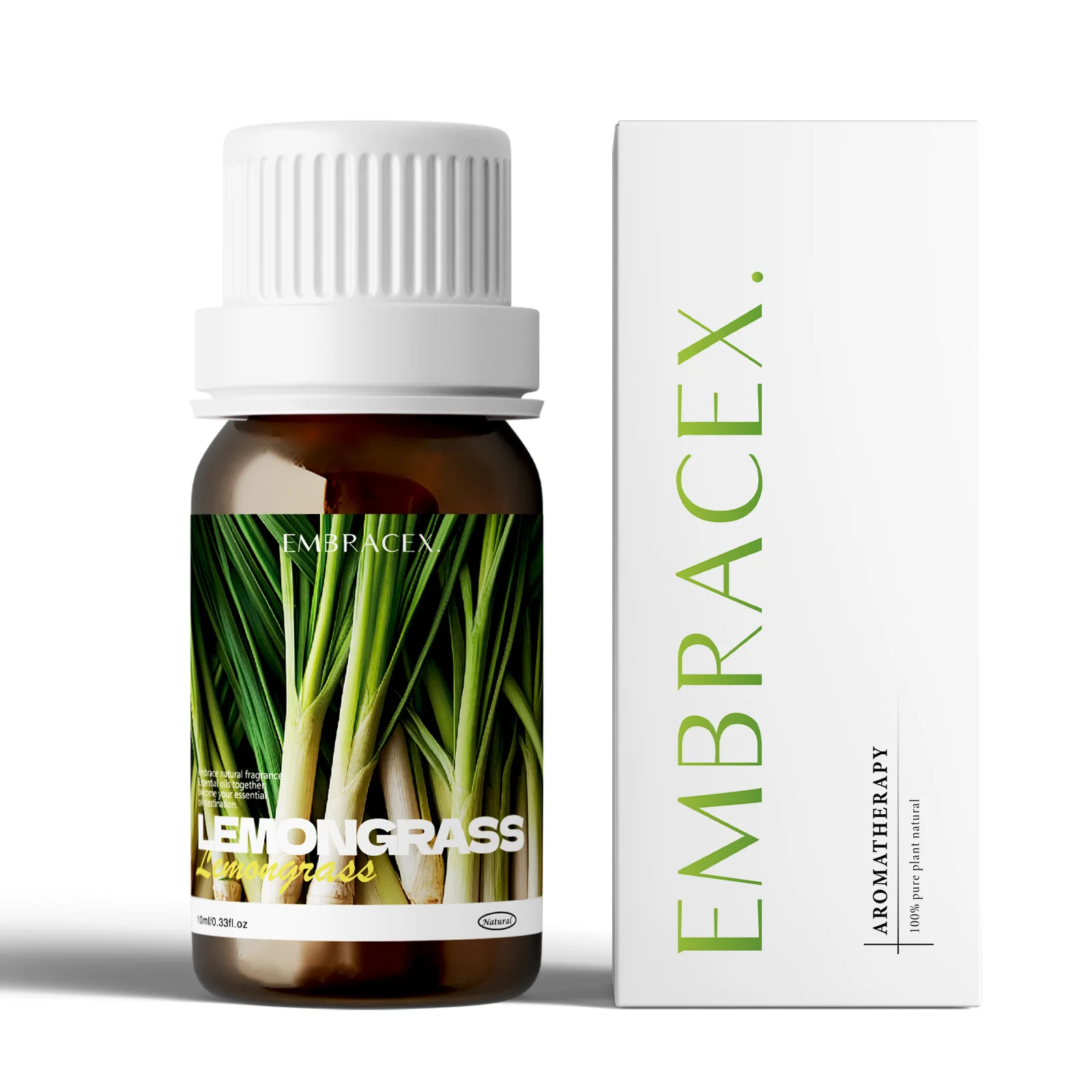 Huile essentielle de citronnelle 10 ml, soins de la peau, soins capillaires, fabrication de bombes d
