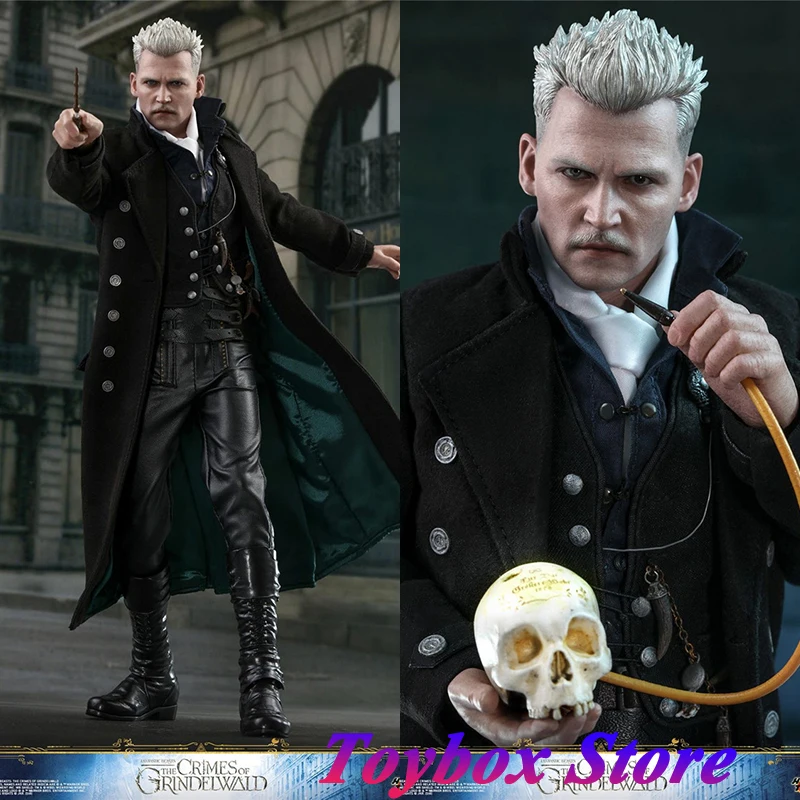 

HT HotToys MMS513 1/6 Коллекционная экшн-фигурка Геллерт гринделвальд, фантастическая фигурка из фильма про животных, оригинальный полный комплект солдат 12 дюймов