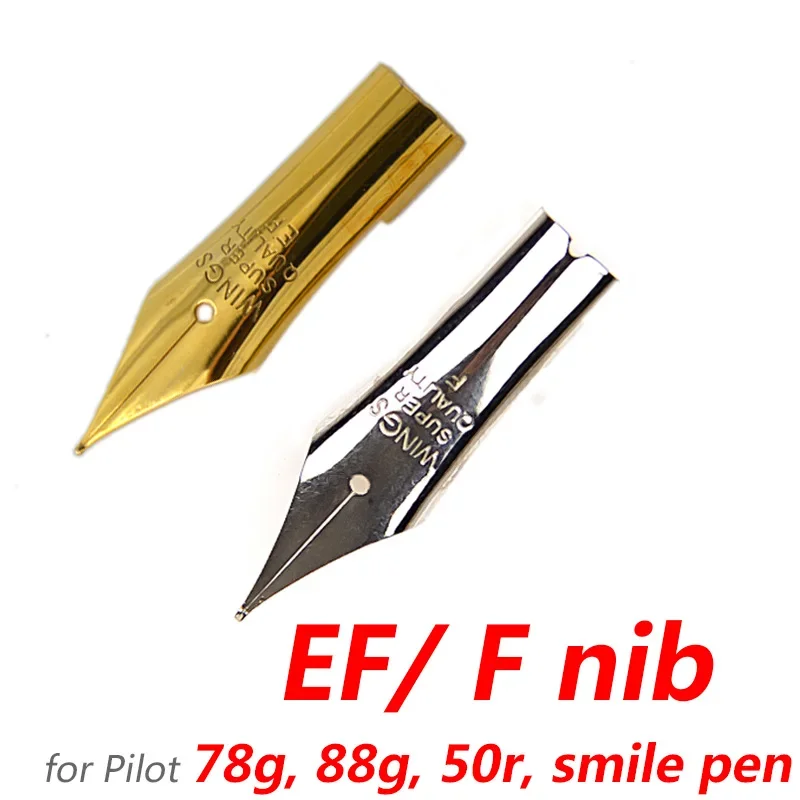 Uniwersalne wymienne końcówki do piór Yong Sheng do Pilot 78G 88G Smile Hero 659 Wings 698 0,5 mm z irydową końcówką, gładkie — zdjęcie produktu 2