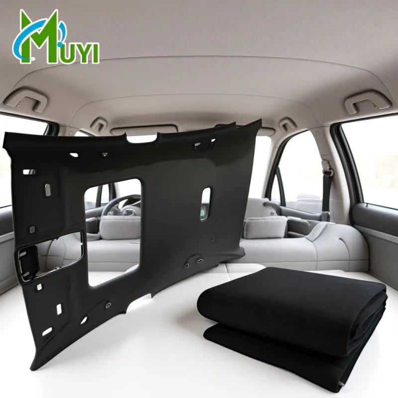Suede Headliner Fabric Foam Backing Car Roof Cloth Material  Car Interior Truck SUV RV Roof Repair DIY Upholstery Modification