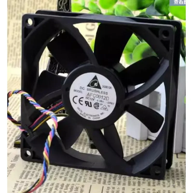 ventilador-cpu-original-para-delta-afc0912d-12v-046a-9225-ventilador-de-resfriamento-pwm-de-4-fios-92x92x25mm