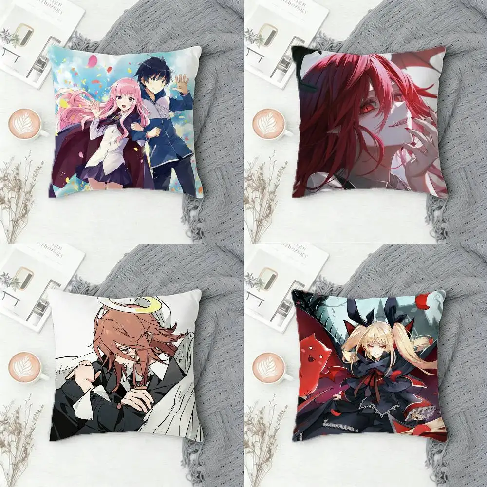 

Z-Zero no Tsukaima Double-sided Printed Square Decorative Cushion Cover for Sofa Living Room Home Decor