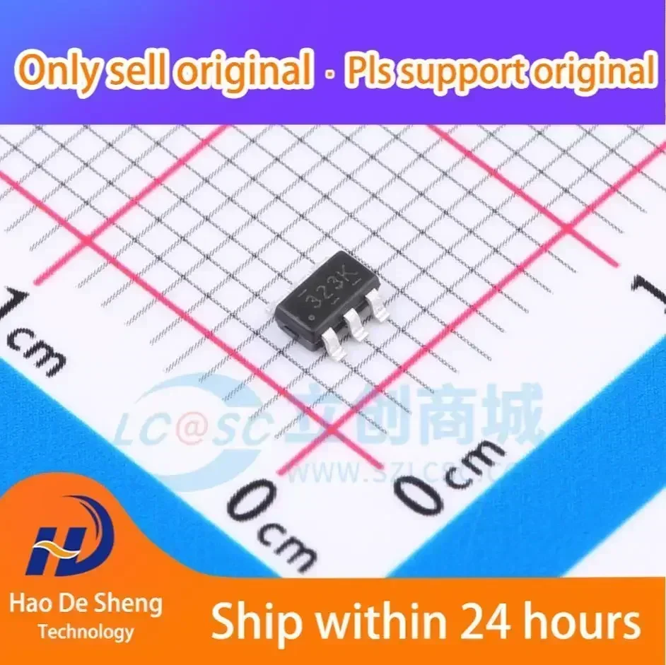 

10 шт./лот FDC6323L SOT23-6, новый оригинал, в наличии