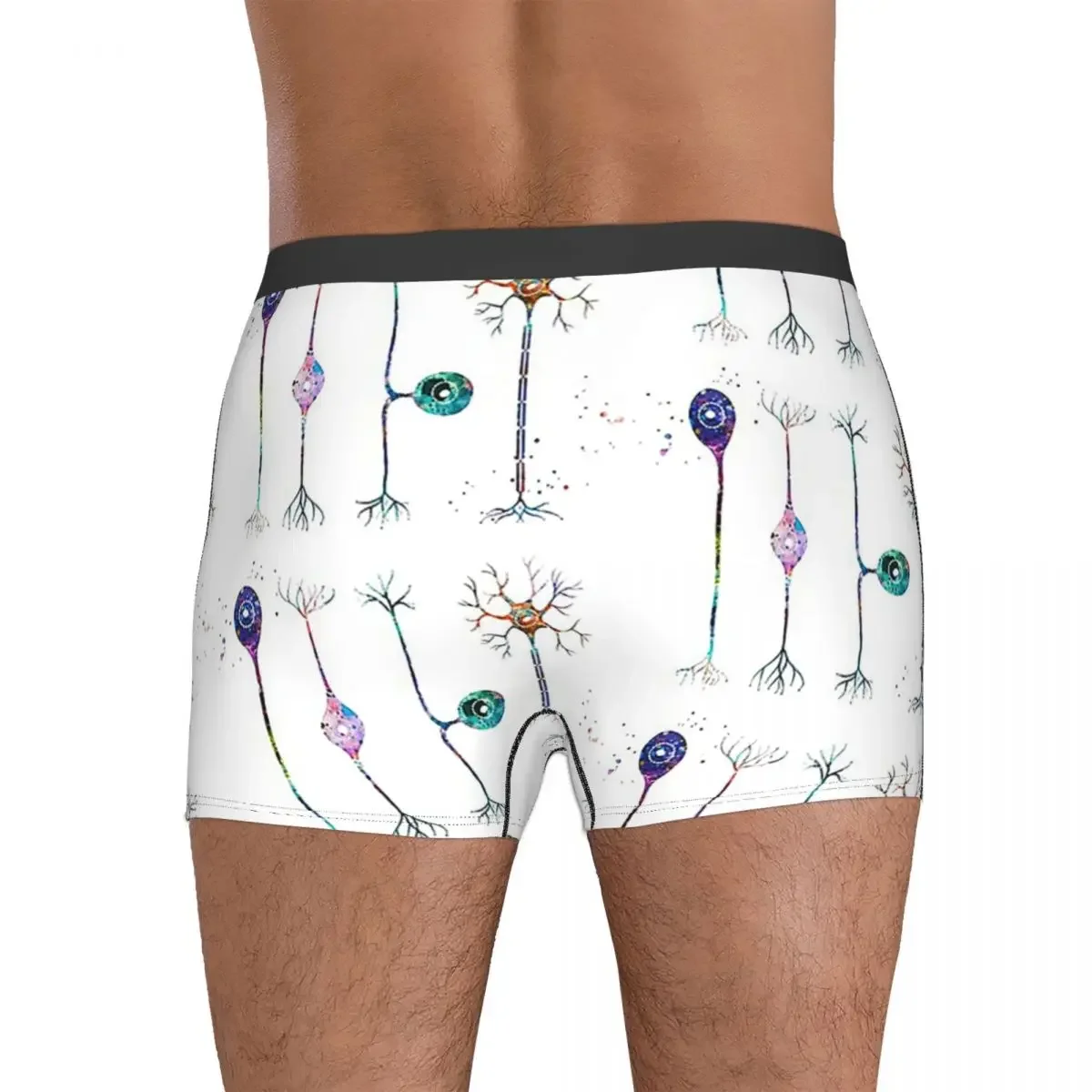 Boxer Onderbroek Shorts Vier Soorten Neuronen Slipje Mannen Comfortabel Ondergoed Voor Homme Man Boyfriend Cadeau