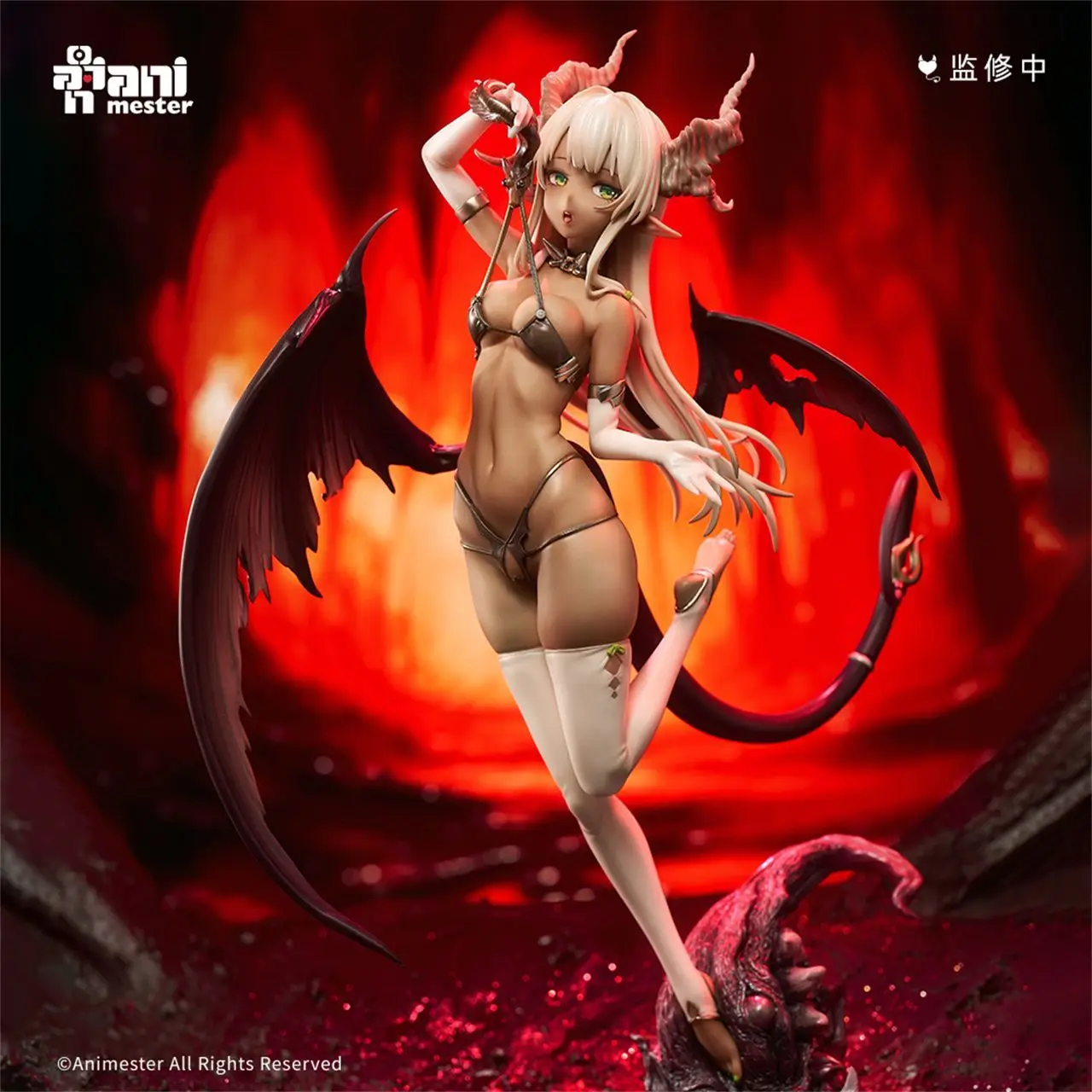 Original Animester petit démon Koakuma Yayako Moemoeko 1/7 Figure fille jouets Anime figurine jouet jeu à collectionner modèle poupée