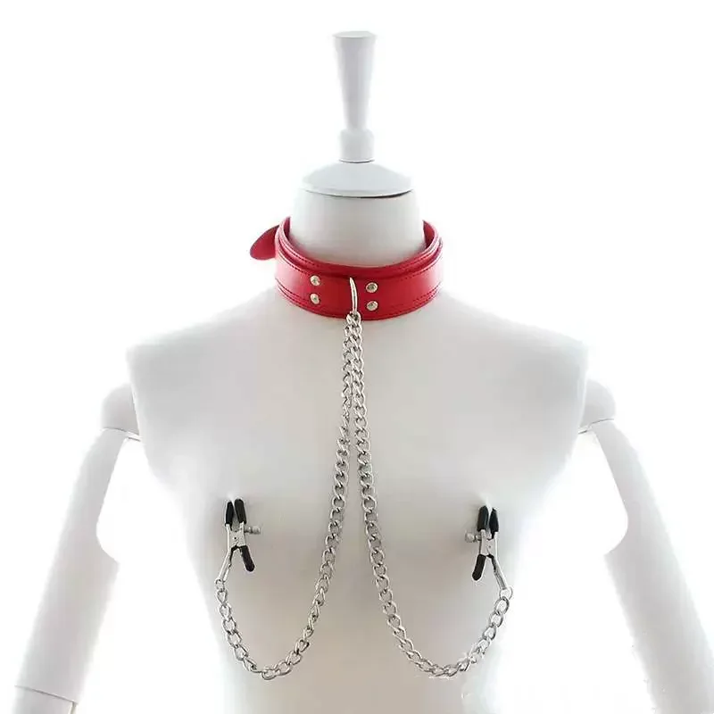 ألعاب الجنس الحلمة المشبك للنساء قابل للتعديل ثلاثة رؤوس معدنية Y على شكل الحليب كليب البظر كليب BDSM عبودية الجنس لعب الكبار #4