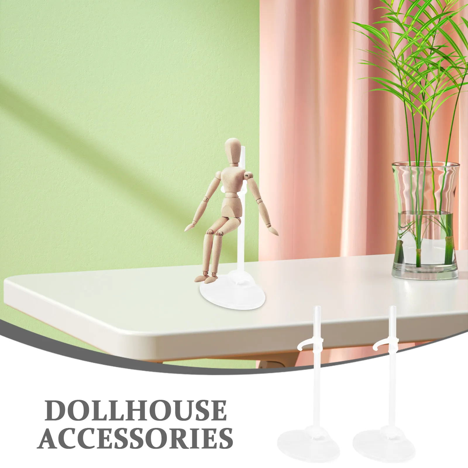 

12Pcs Adjustable Mannequin Stand Rack Strong Plastic Build Smooth Surface Fit Perfect for Showcasing Attire and Decorative