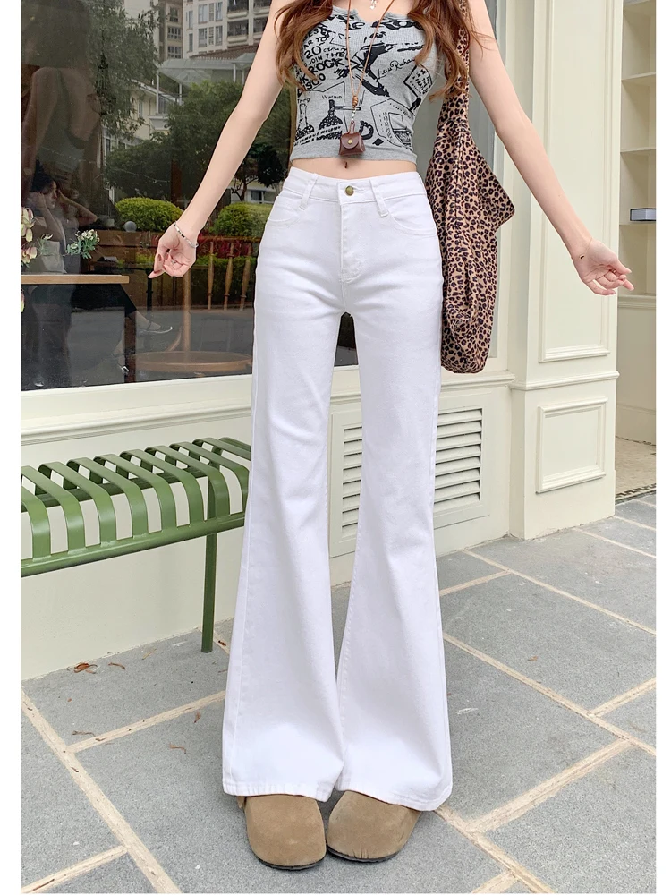 女性用グレージーンズ Y2K デコレーション スキニー スリム ストレッチ 快適なソフトコットン生地 女性用デニム ファッション ベーシック シンプル オール