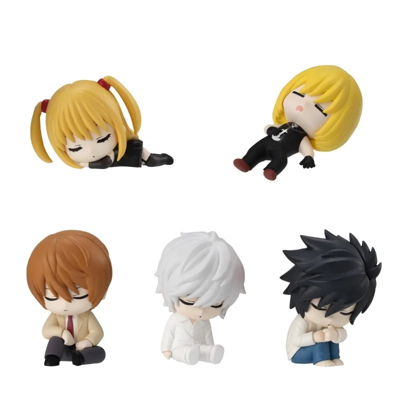 Figurines d'anime BANDAI DEATH NOTE Yagami Light Mihael Keehl, figurines Gashapon, figurines d'action, jouets modèles