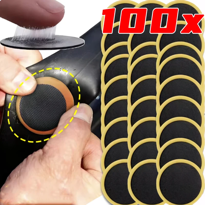 Bike Tire Patches Repairing Tool Tyre Protection No-glue Adhesive Quick Drying Fast Tyre Tube Glueless Patch Bicycle Parts