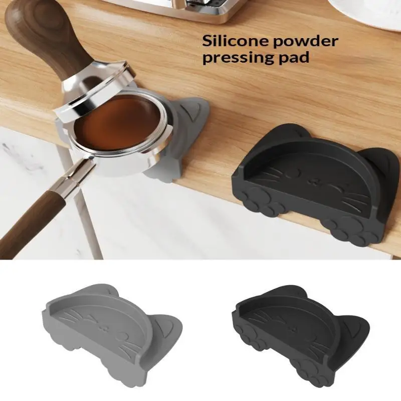 Heat Resistant Silicone Tamper Station Mat Non-Slip Espresso Tamping Pad for Home Coffee Making Enthusiasts
