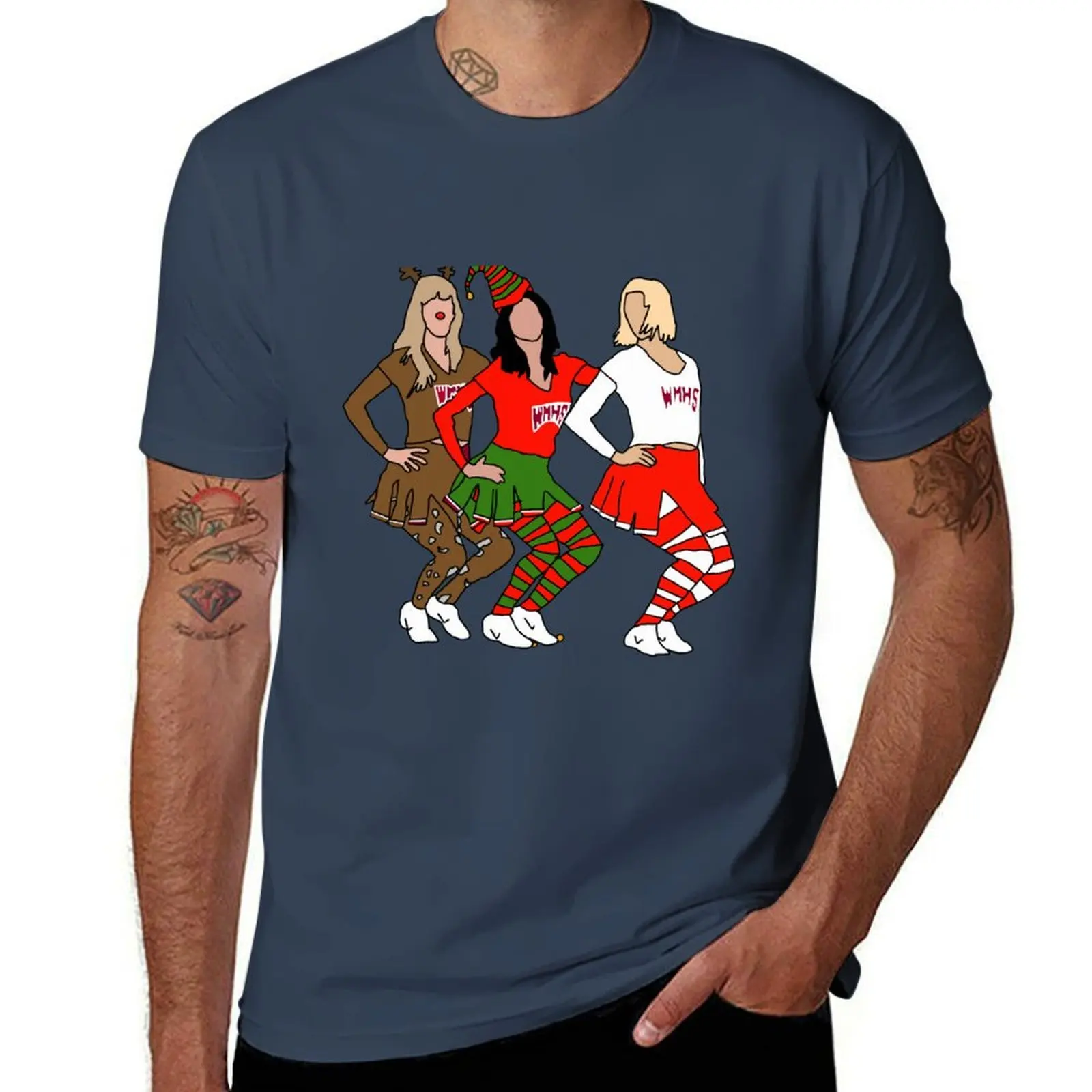 

Christmas unholy trinity T-Shirt Casual Daily Graphic Tee