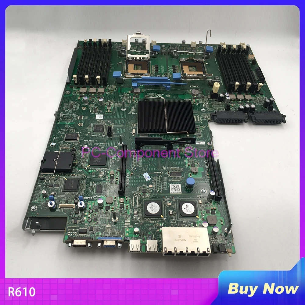 For Dell R610 Server Motherboard DDR3 LGA1366 8GXHX F0XJ6 YF3T8 08GXHX F0XJ6 0F0XJ6