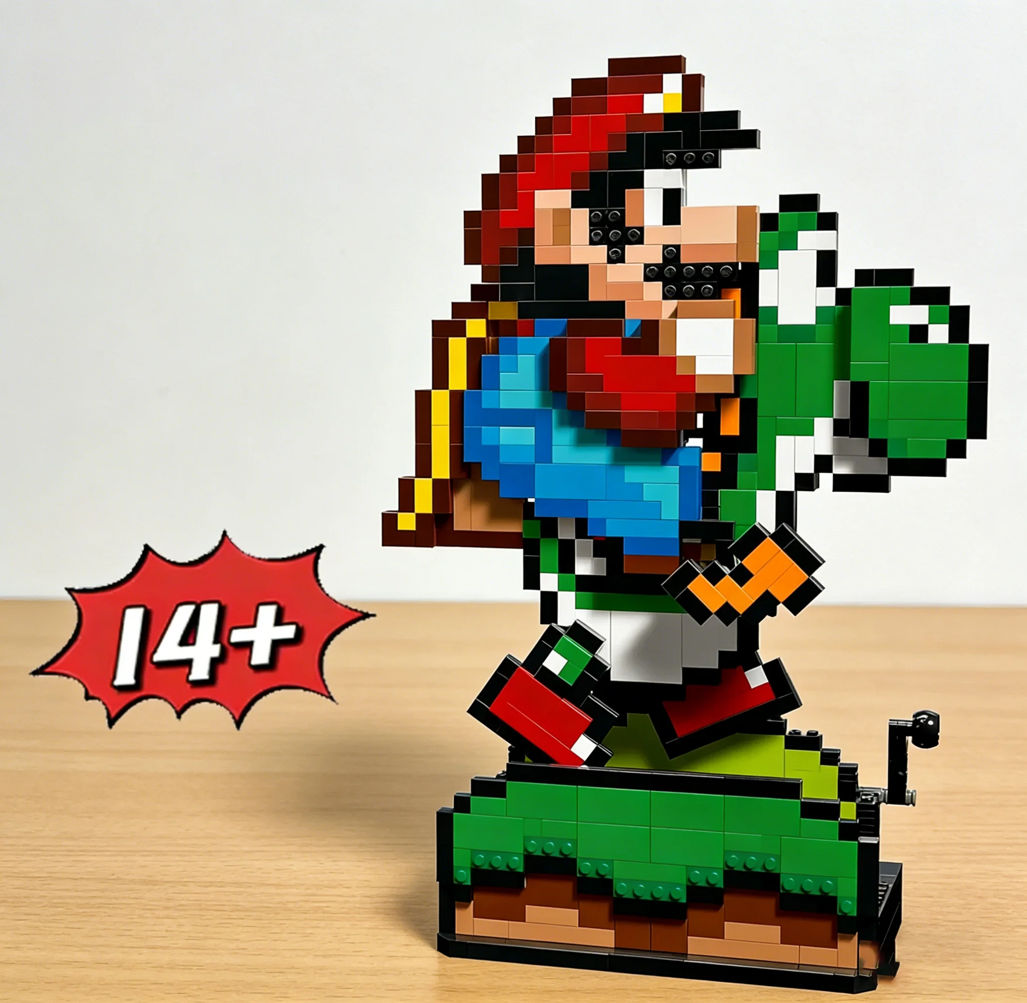 Nouvel ensemble de blocs de construction 71438 2025, modèle de puzzle 3D, jouet de construction pour enfants et garçons, cadeau de Noël pour la décoration de la maison