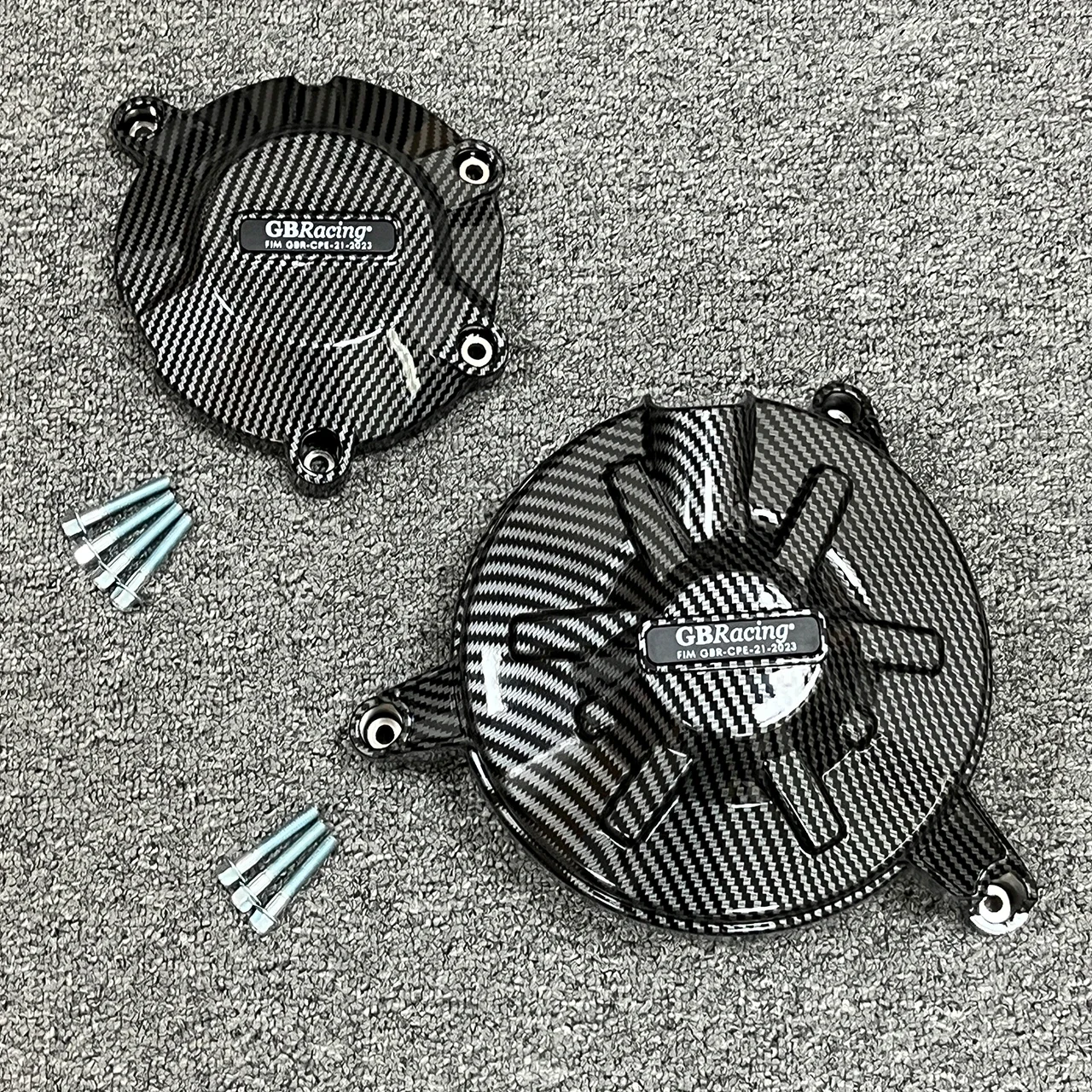 

TUONO V4R 11-20 Engine Protection For APRILIA RSV4 10-20 & RSV4 RR 15-21 Engine Cover Motorcycle Protective Carbon Fiber Texture