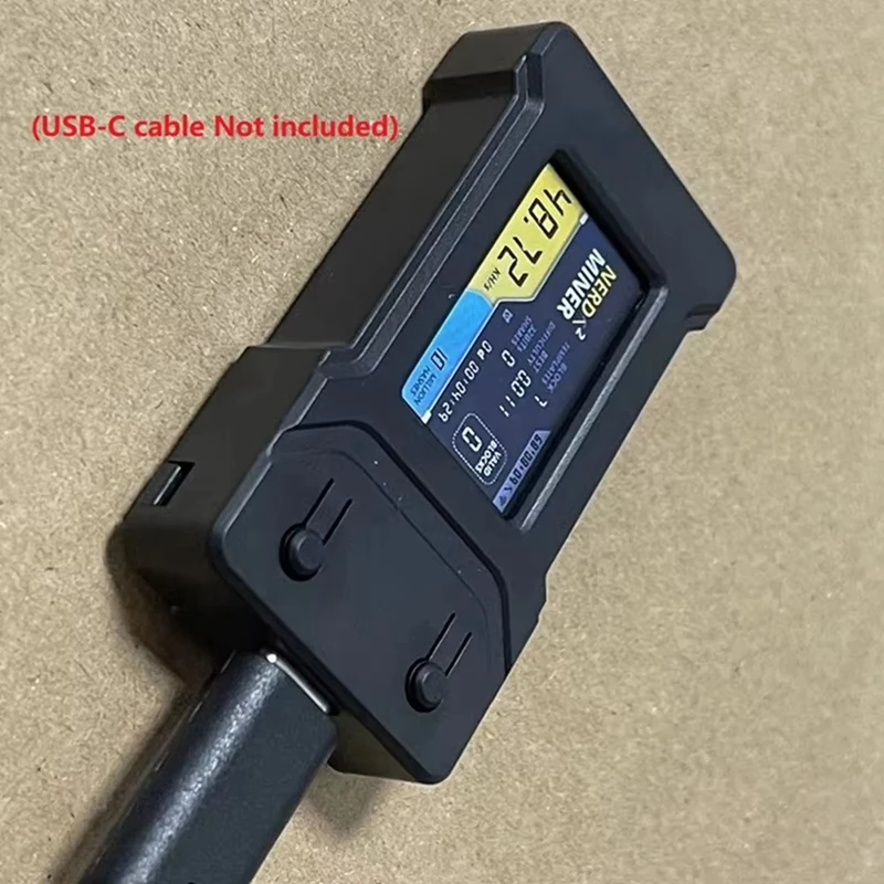 A03F for NerdMiner V2 56KH/S for Solo Bitcoin Lottery Miner, BTC Crypto for Solo Miner Mining Machine for Home Office Bitcoin