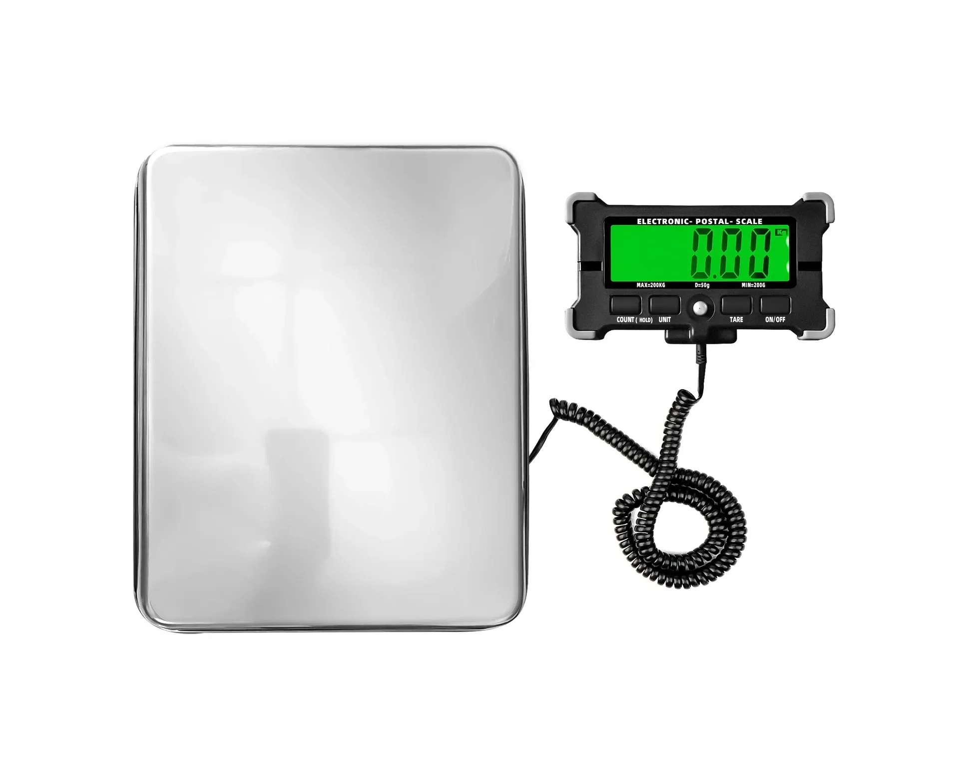 200kg/0.05kg Portable Express Parcel  Animal Pet Scale Split Scale Express Platform Scale Weight 120kg/10g