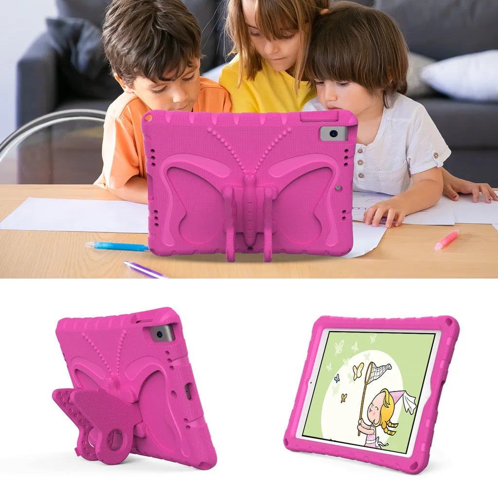 Case for TCL Tab 8 Wifi 2023 for TCL Tab 8 LE 2023 Soft EVA Stand Cover with Kickstand Kids Funda Handle Shockproof Capa