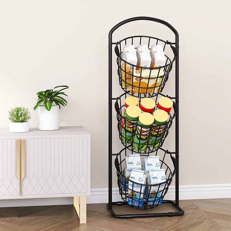 Haushaltsküchenregal, vom Boden bis zur Decke reichendes multifunktionales Lagerregal