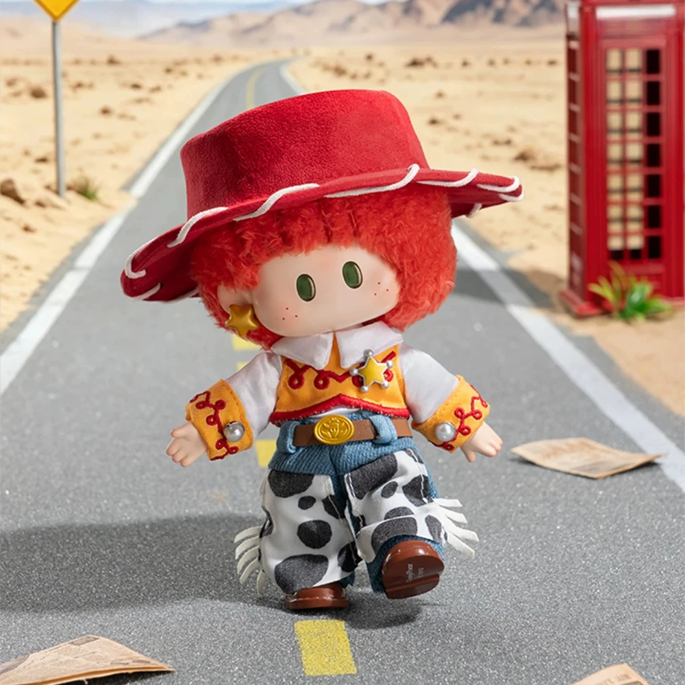 

YOYO×Toy Story 5 YO Is Jessie Vinyl Plush Blind Box Merchandise Figure Doll Pendant Keychain Desktop Ornament Bag Charm Toy Gift