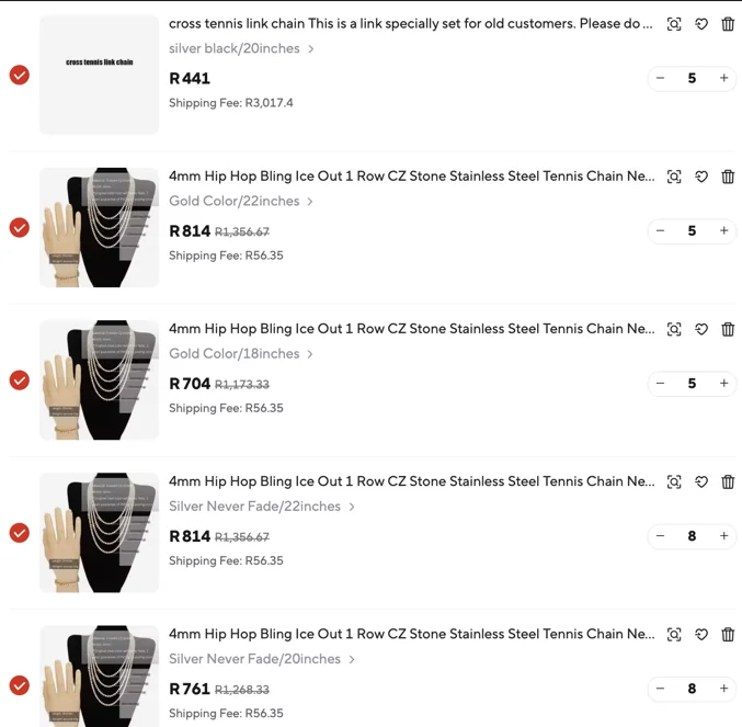 ship those item by DHL need laser logo